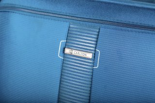 CARLTON Newbury 64,5 л чемодан тканевый бирюзовый с расширительной молнией