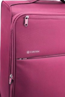 CARLTON Ozone 37/41 л чемодан из полиэстера на 4 колесах фиолетовый