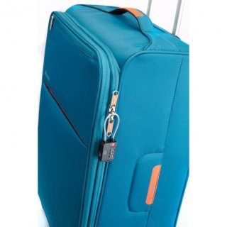 CARLTON Ozone 64/76 л чемодан из полиэстера на 4 колесах бирюзовый