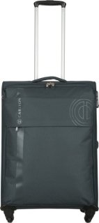 CARLTON Skylite 61 л чемодан из текстиля на 4 колесах серый