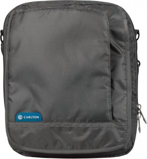 CARLTON Travel Accessories 4 л сумка повседневная через плечо серая