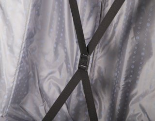 CARLTON Zigzag 62 л чемодан из пластика серебристый