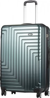 CARLTON Zigzag 95 л валіза з пластику зелений