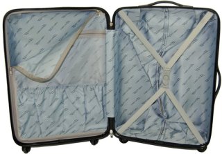 Carry:Lite Comet Charcoal (L) 95 л чемодан из пластика на 4 колесах серый