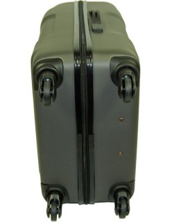 Carry:Lite Comet Charcoal (M) 62 л чемодан из пластика на 4 колесах серый