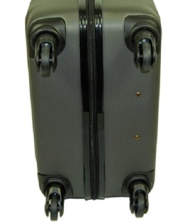 Carry:Lite Comet Charcoal (S) 34 л чемодан из пластика на 4 колесах серый