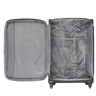 CarryOn AIR (L) Black 100/120 л чемодан из полиэстера на 4 колесах черный