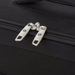 CarryOn AIR (L) Black 100/120 л чемодан из полиэстера на 4 колесах черный