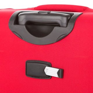 CarryOn AIR (L) Cherry Red 100/120 л чемодан из полиэстера на 4 колесах красный