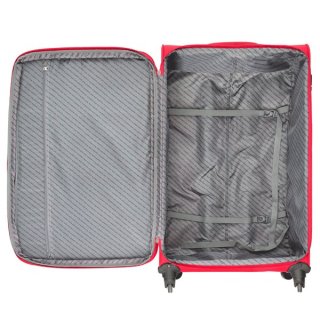 CarryOn AIR (L) Cherry Red 100/120 л чемодан из полиэстера на 4 колесах красный