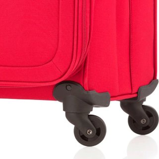 CarryOn AIR (L) Cherry Red 100/120 л чемодан из полиэстера на 4 колесах красный