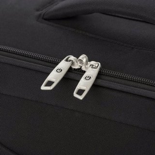 CarryOn AIR (M) Black 70/84 л чемодан из полиэстера на 4 колесах черный