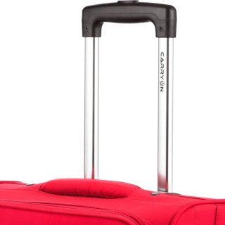CarryOn AIR (M) Cherry Red 70/84 л чемодан из полиэстера на 4 колесах красный