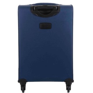 CarryOn AIR (M) Steel Blue 70/84 л чемодан из полиэстера на 4 колесах синий