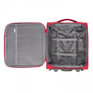 CarryOn AIR Underseat 23 л валіза з поліестеру на 2 колесах червона