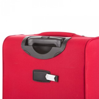 CarryOn AIR Underseat 23 л валіза з поліестеру на 2 колесах червона