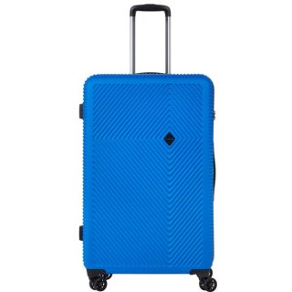CarryOn Connect (L) Blue 85 л чемодан из поликарбоната на 4 колесах синий