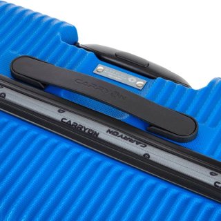 CarryOn Connect (L) Blue 85 л чемодан из поликарбоната на 4 колесах синий
