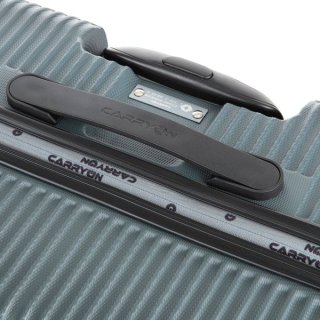 CarryOn Connect (L) Dark Grey 85 л чемодан из поликарбоната на 4 колесах темно-серый