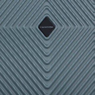 CarryOn Connect (L) Dark Grey 85 л чемодан из поликарбоната на 4 колесах темно-серый
