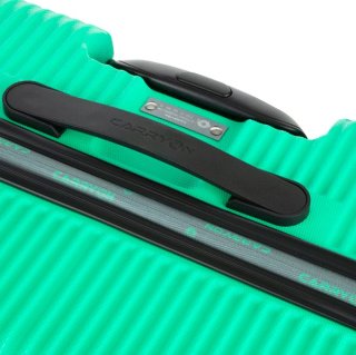 CarryOn Connect (L) Green 85 л чемодан из поликарбоната на 4 колесах зеленый