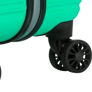 CarryOn Connect (L) Green 85 л чемодан из поликарбоната на 4 колесах зеленый