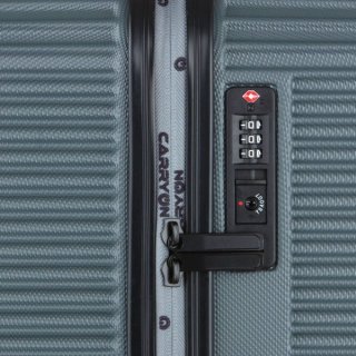CarryOn Connect (S) Dark Grey 32 л валіза з полікарбонату на 4 колесах темно-сіра