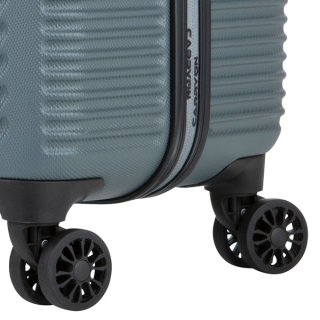 CarryOn Connect (S) Dark Grey 32 л валіза з полікарбонату на 4 колесах темно-сіра