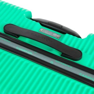 CarryOn Connect (S) Green 32 л валіза з полікарбонату на 4 колесах зелена