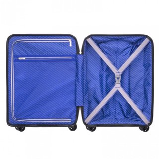 CarryOn Mobile Worker 38 л чемодан из полипропилена на 4 колесах серый