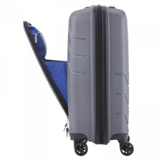 CarryOn Mobile Worker 38 л чемодан из полипропилена на 4 колесах серый