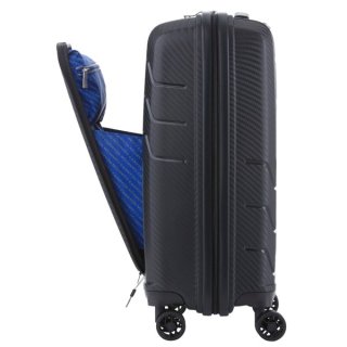 CarryOn Mobile Worker (S) Black 38 л чемодан из полипропилена на 4 колесах черный