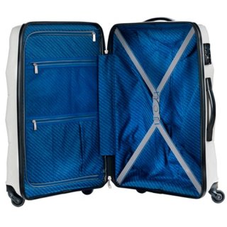 CarryOn Porter 2.0 (L) Ivory White 100 л валіза з поліпропілену на 4 колесах біла CarryOn Porter 2.0 (L) Ivory White 100 л валіза з поліпропілену на 4 колесах біла