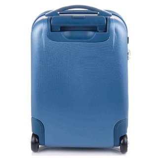 CarryOn Skyhopper 2X (S) Cool Blue 32 л чемодан из поликарбоната на 2 колесах синий