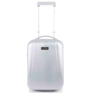 CarryOn Skyhopper 2X (S) Silver 32 л чемодан из поликарбоната на 2 колесах серебро