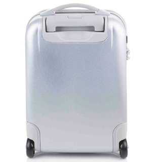 CarryOn Skyhopper 2X (S) Silver 32 л чемодан из поликарбоната на 2 колесах серебро