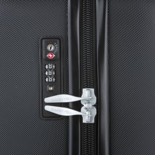 CarryOn Skyhopper 57 л валіза з полікарбонату на 4 колесах чорна