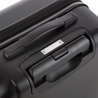 CarryOn Skyhopper 57 л валіза з полікарбонату на 4 колесах чорна
