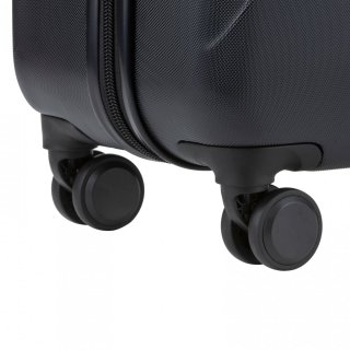 CarryOn Skyhopper 57 л валіза з полікарбонату на 4 колесах чорна