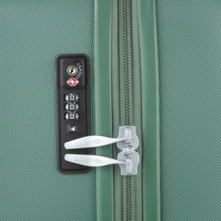 CarryOn Skyhopper 85 л чемодан из поликарбоната на 4 колесах оливковый