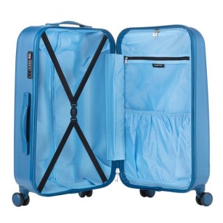 CarryOn Skyhopper (L) Cool Blue 85 л чемодан из поликарбоната на 4 колесах синий