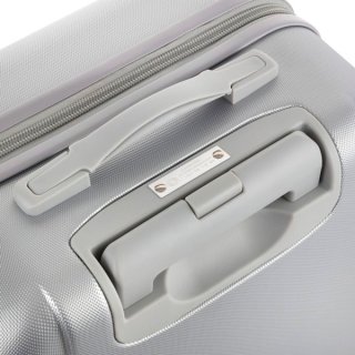 CarryOn Skyhopper (L) Silver 85 л чемодан из поликарбоната на 4 колесах серебро