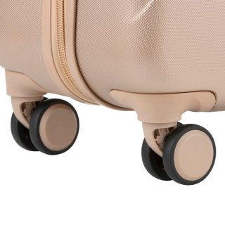 CarryOn Skyhopper (M) Champagne 57 л чемодан из поликарбоната на 4 колесах шампань