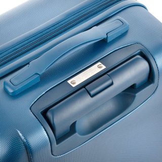 CarryOn Skyhopper (M) Cool Blue 57 л чемодан из поликарбоната на 4 колесах синий