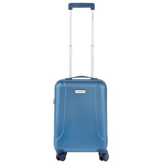 CarryOn Skyhopper (S) Cool Blue 32 л чемодан из поликарбоната на 4 колесах синий