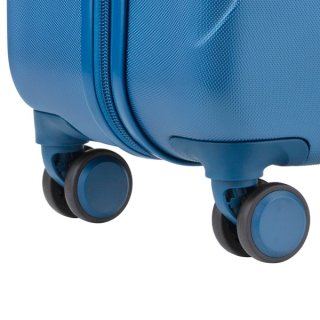 CarryOn Skyhopper (S) Cool Blue 32 л чемодан из поликарбоната на 4 колесах синий