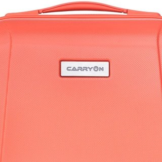 CarryOn Skyhopper (S) Coral 32 л чемодан из поликарбоната на 4 колесах коралловый