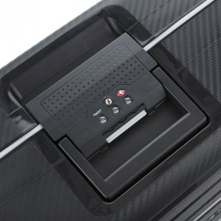 CarryOn Steward 35 л чемодан из полипропилена на 4 колесах черный