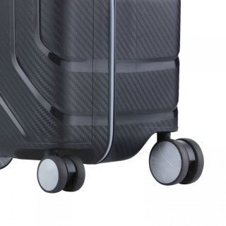 CarryOn Steward 35 л чемодан из полипропилена на 4 колесах черный