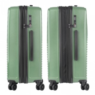 CarryOn Transport 65/77 л чемодан из полипропилена на 4 колесах оливковый